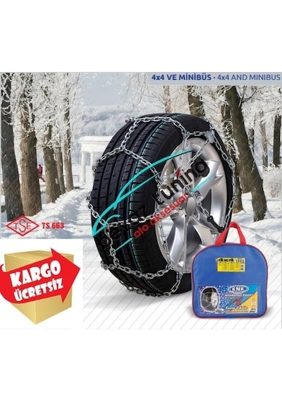 Araç Kar Patinaj Zinciri 4X4-Minibüs 275X70X16