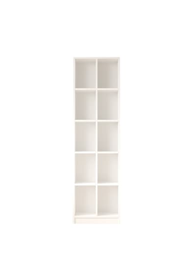 Robin Home Vera Geniş Kitaplık 10 Raflı 180cm Beyaz