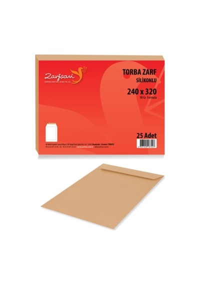 Zarfsan Torba Zarf 24x32 90 Gr Formula 25 Adet 0.75 LT - 2.5 LT - 12 KG