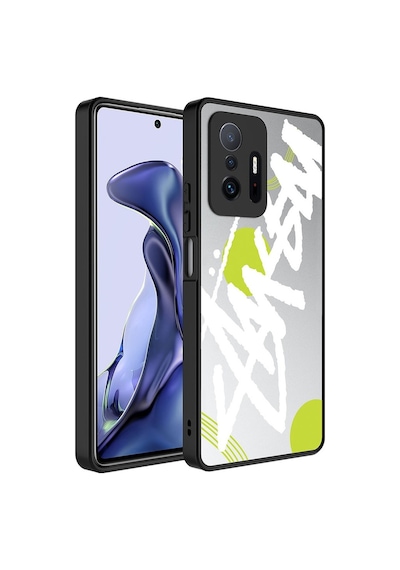 Xiaomi Mi 11t 5g Kılıf Aynalı Desenli Kamera Korumalı Parlak Zore Mirror Kılıf