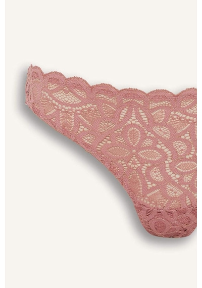 Defacto Simli Dantel Brazilian Külot G2382ax25wnbr86 Pembe-br86