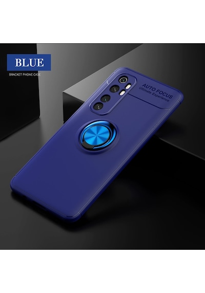 Xiaomi Mi Note 10 Lite Kilif Lens Koruma Standli Yüzüklü Silikon 407286675