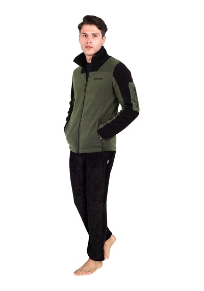 Thermoform Evo Pro Polar Termal Erkek Haki-siyah Mont / Siyah Pantolon Eşofman Takımı Renkli Thermoform Evo Pro Polar Termal Erkek Haki-siyah Mont / Siyah Pantolon Eşofman Takımı Renkli