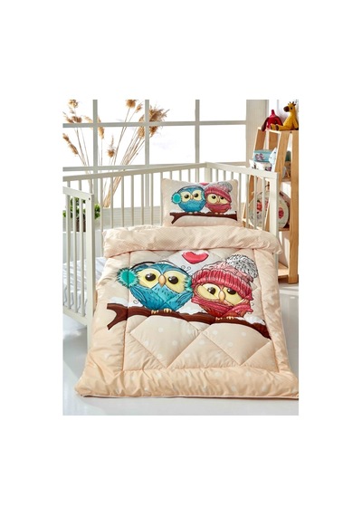 Komfort Home Dijital Baskılı Thermal Kumaş Bebek Yorgan Seti / B8