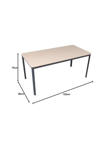 Çok Amaçlı D Profil Masa, Mutfak Masası, Home Ofis Masa, Yemek Masası, Bilgisayar Masası, 160x80cm Kum Taşı / Antrasit Çok Amaçlı D Profil Masa, Mutfak Masası, Home Ofis Masa, Yemek Masası, Bilgisayar Masası, 160x80cm Kum Taşı / Antrasit