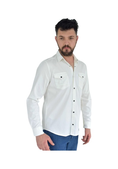 Erkek Spor Gömlek Silim Fit 9821 Bgl-st02720 001