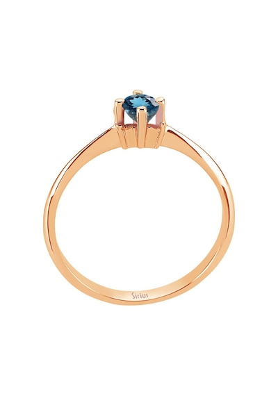 Sirius Pırlanta Ve London Blue Topaz Taşlı Aurora Yüzük 0817R0282
