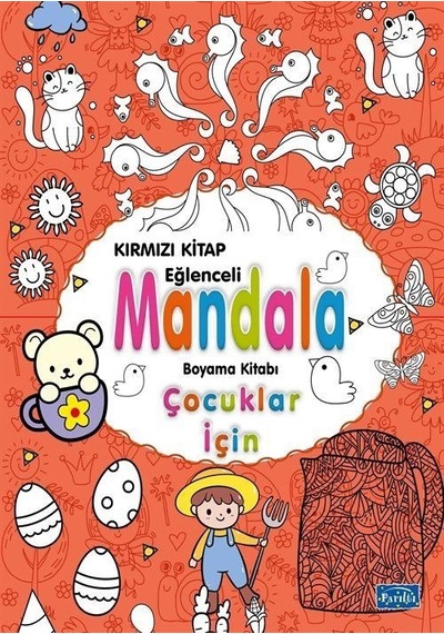 Çocuklar İçin Mandala Kırmızı / Kolektif