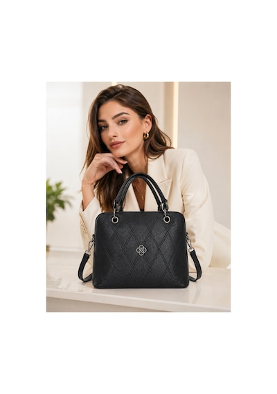 Expolo Ex Polo /kadın Şık Siyah Baklava Desenli /omuz Çantası Anne/kadın El Ve Omuz Çantası / Ayarlanabilir Uzun Askılı Siyah Expolo Ex Polo /kadın Şık Siyah Baklava Desenli /omuz Çantası Anne/kadın El Ve Omuz Çantası / Ayarlanabilir Uzun Askılı Siyah