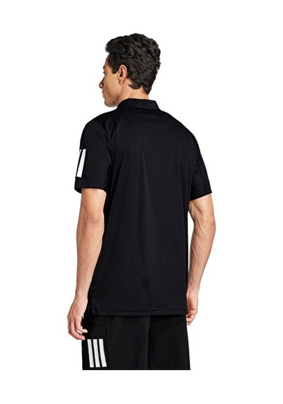 Adidas Club 3str Polo Erkek Tenis Polo Tişört Jg0985 Siyah SIYAH