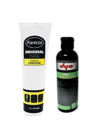 200 Gr Farecla Universal Pasta 200 Ml Dyo Perfect Cila Set
