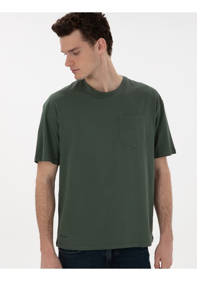 Pierre Cardin Erkek Koyu Yeşil Tişört Basic 50306991-vr079 Koyu Yeşil Pierre Cardin Erkek Koyu Yeşil Tişört Basic 50306991-vr079 Koyu Yeşil