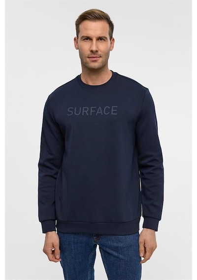 Süvari Lacivert Regular Düz Bisiklet Yaka Sweatshirt Sw2013700023-m09 Lacivert