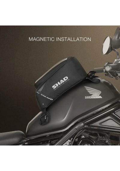 Shad Sl12m Mıknatıslı Depo Üstü Çanta 5 Litre X0sl121m Siyah