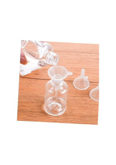 2 Adet Şeffaf Kulplu Huni Yağ Hunisi Su Hunisi 1 No Plastik Diğer