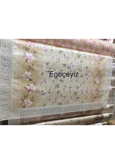 Muşamba Masa Örtüsü Pvc Kenarı Dantel Süper Japon Teknolojisi. (461263181)