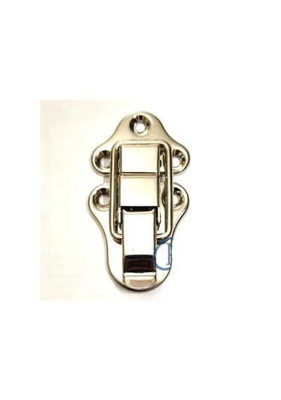 Sandık, Kutu Klipsi, Ön Kilidi - 72x40mm, Nikel, 1 Adet Çok Renkli