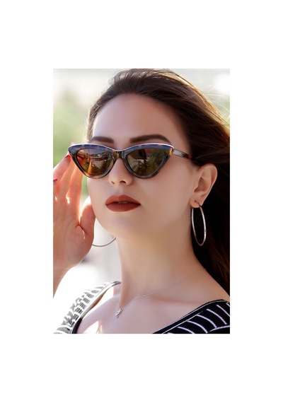 Daniel Klein Dk4274-3 Polarize Camlı Cat Eye Kadın Güneş Gözlüğü