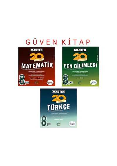 Okyanus Yayınları 8.sınıf Lgs Matematik Fen Türkçe Deneme Set