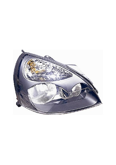 Renault Clio Ön Far Elektrikli Gri Sağ 2001-2005 7701057658