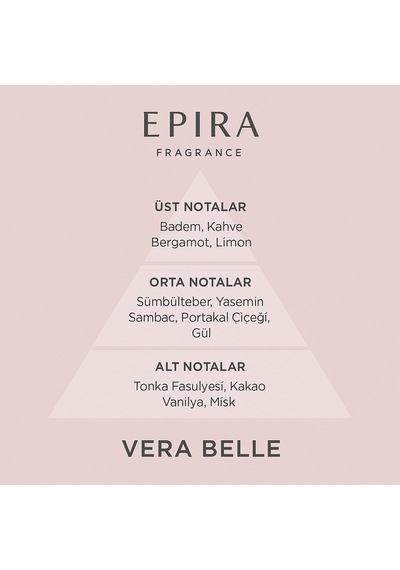 Epira Fragrance Vera Belle Kadın Parfüm EDP 50 ML