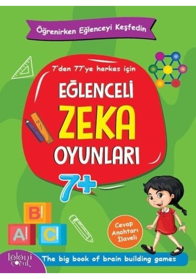 Eğlenceli Zeka Oyunları - Yeşil - Öğrenirken Eğlenceyi Keşfedin - Rxlu-640483