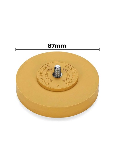 Tayrex Kauçuk Silgi Tekerlek Profesyonel 87mm