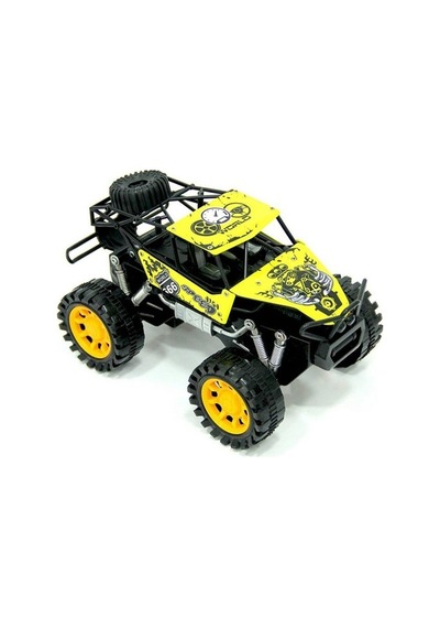 Rock Crawler Metal Büyük Sürtmeli Arazi Aracı Sarı