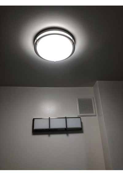 Elektrikle Çalışır Radar Sensörlü Karanlıkta Hareket Gördükçe Yanar 24 Watt Modern Tasarım Led Aplik Beyaz - Siyah