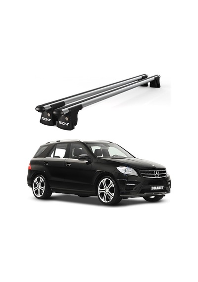 Trio-ı Mercedes-benz M W166 2011-2015 Uyumlu Kilitli Ara Atkı 135cm Port Bagaj Tavan Barı