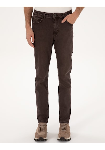 Pierre Cardin Erkek Kahverengi Pantolon Jean 50317247-vr029 Kahverengi