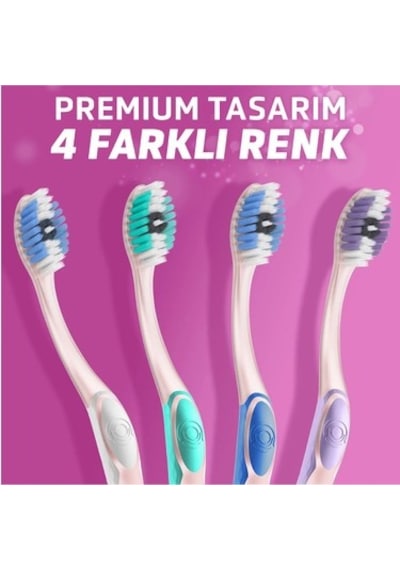 Yumuşak Kıllı 4d Sensitive Diş Fırçası 1 Parça İle Diş Eti Koruma