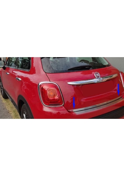 Fiat 500X Krom Bagaj Alt Çıtası Çelik 2014 Üzeri Yıldız