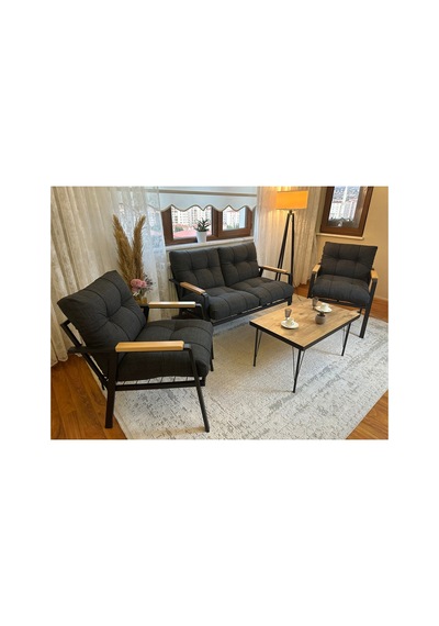 Gülizar,model, Balkon, Bahçe, Cafe, Metal Koltuk Takımı, Bahçe Takımı , Çay Seti, 2+1+1+masa