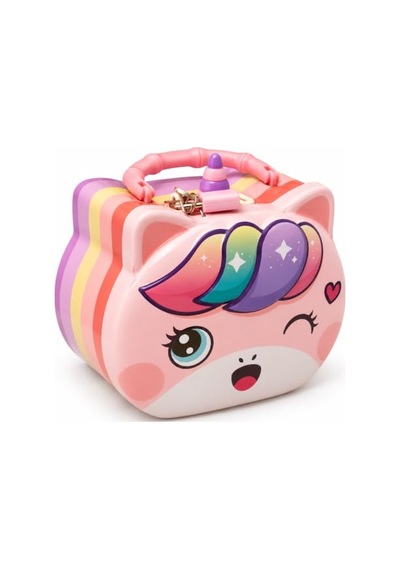 Sevimli Unicorn Metal Kumbara Asma Kilitli