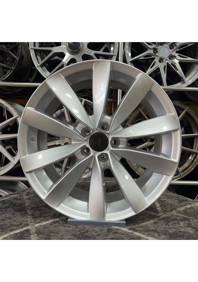 18 İnç 5x100 Lugano Polo İbiza Fabia Taigo Egea Doblo Uyumlu Gümü