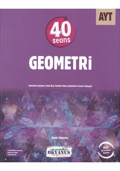 AYT 40 Seans Geometri  -  Tarık Ölmez  -  Okyanus Eğitim