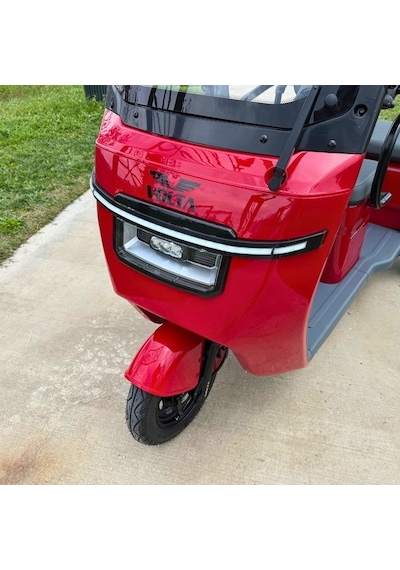 Volta Vm5 Neo Elektrikli 3 Tekerlekli Moped Kırmızı