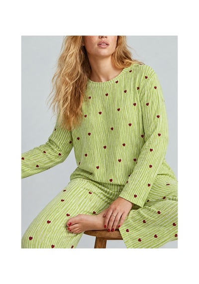 Norcia Sports Kadın Çizgili Kalp Desenli Uzun Yeşil Pijama Takımı Çok Renkli - 929322976 Çok Renkli - 929322976 Çok Renkli Norcia Sports Kadın Çizgili Kalp Desenli Uzun Yeşil Pijama Takımı Çok Renkli - 929322976 Çok Renkli - 929322976 Çok Renkli