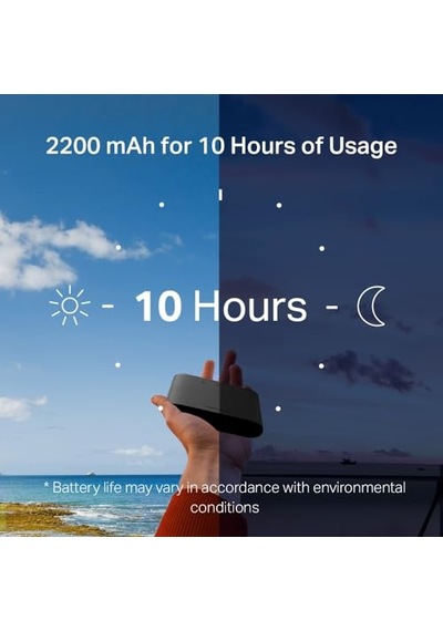 Mt110, 4g Taşınabilir Mobil Modem, 150mbps Ye Kadar İnternet Hızı, 10 Cihaza Kadar Bağlantı, 2200 Mah Batarya, Ku