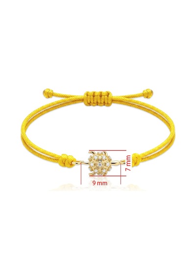 Lunelle Crest Altın Bileklik Sarı