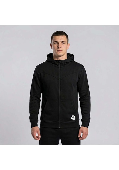 Siyah Joma Erkek Günlük Sweatshirt Indoor Gym Zip-up Hoodie 4141309