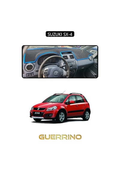 Suzukı Sx-4torpido Koruma Halısı Siyah Kenar