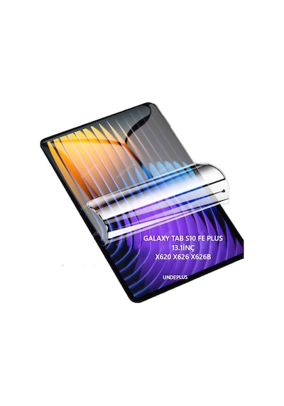 Samsung Uyumlu Galaxy Tab S10 Fe+ Plus 13.1inç Tablet Nano Ekran Koruyucu Kapaklı Kılıf