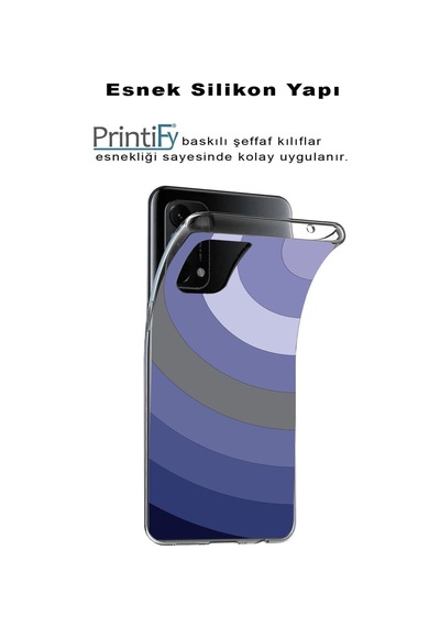 Huawei Nova 10 Se Uyumlu Kapak Renk Cümbüşü Tasarımlı Şeffaf Silikon Kılıf