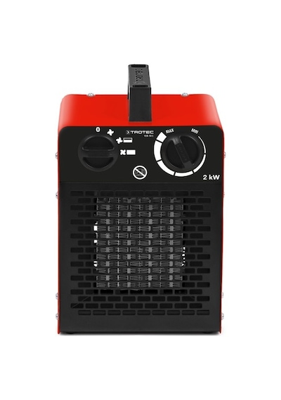 Trotec TDS 10 C Seramik Elektrikli Fanlı Isıtıcı Kırmızı