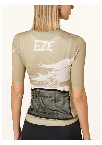 Cafe Du Cycliste Eze Kısa Kollu Bisiklet Forması Açık Yeşil