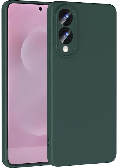 Ardemix Galaxy Uyumlu S25 Edge Kılıf Mara Lansman Kapak - Koyu Yeşil Yeşil