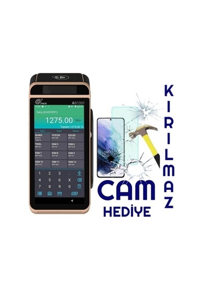 Pax A910sf Android Yazarkasa Pos + Kırılmaz Cam Hediye