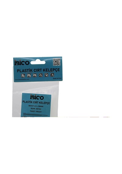 100pcs Beyaz 2.5x100mm Plastik Cırt Kelepçe Bx40 Diğer